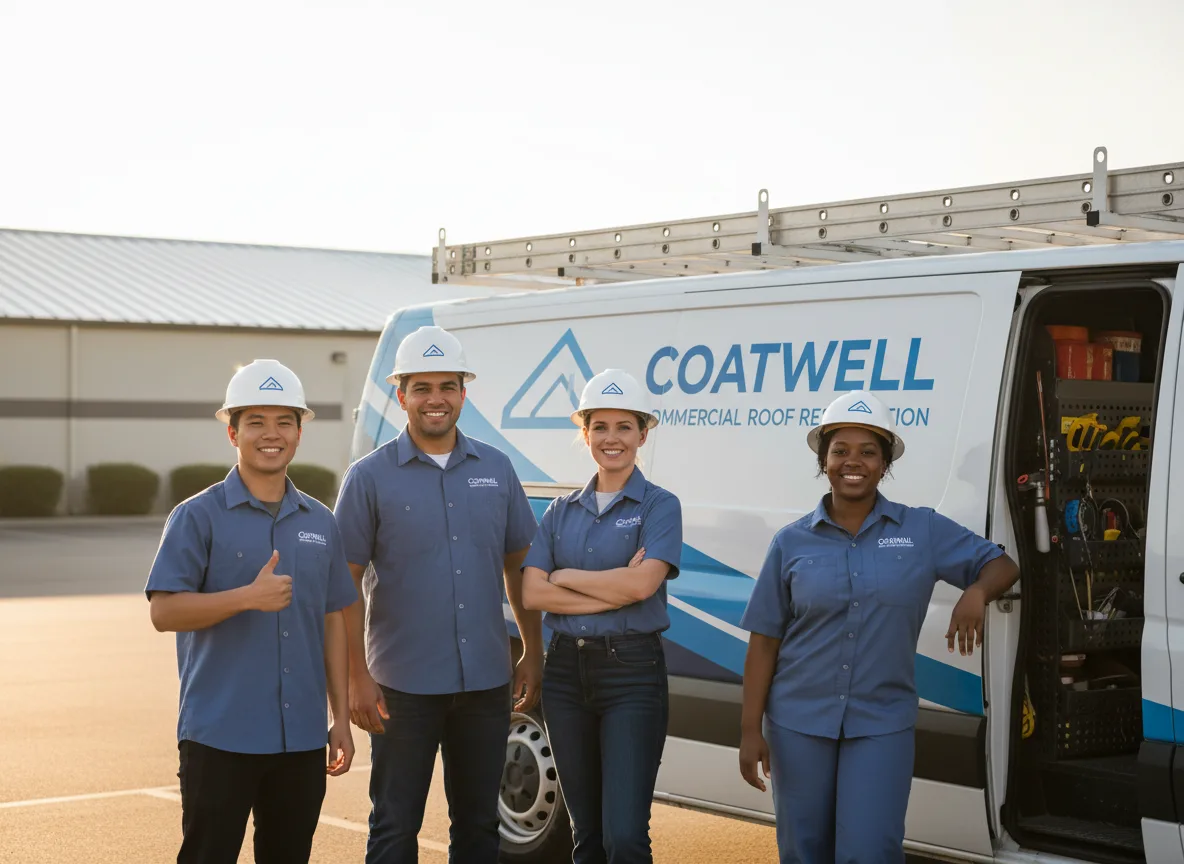 Commercial roof coating company in Glenmora, LA